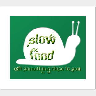 Slow Food Snail Posters and Art